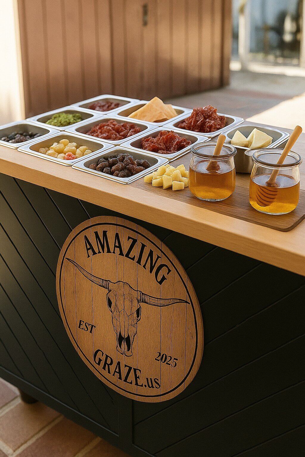Grazing Table Setup 1